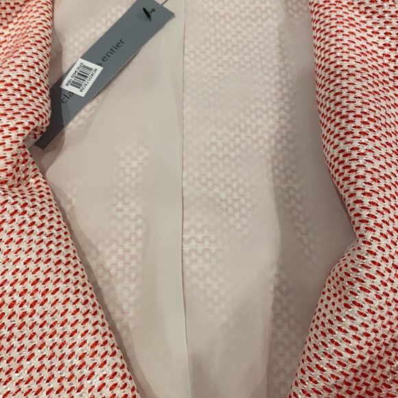 Classiques Entier Red Honey Tweed Moto Jacket - Picture 8 of 8